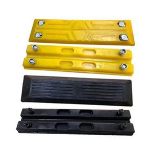 挖掘机橡胶块6070/78/120/200机挖掘机履带胶块链条板胶垫