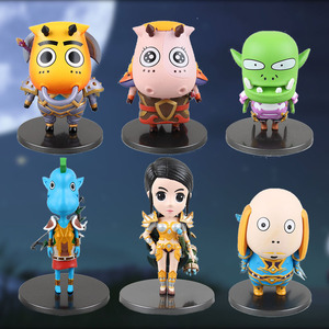 我叫mt手办周边 哀木涕傻馒呆贼劣人地中海大小r姐小伙伴模型摆件