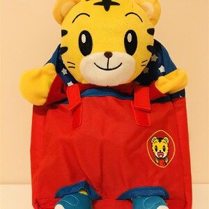 i巧虎包星相印小背星巧虎手偶双肩包巧虎k幼儿园星星书包全新包邮