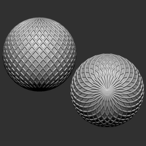编织球圆珠珠子手串三维立体图圆雕图图纸stl文件雕刻机3d模型037
