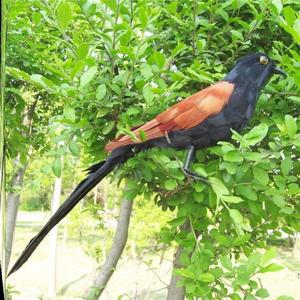 250人付款淘宝新款仿真红毛鸡假媒红毛鸡模型羽毛户外用品c田园园林