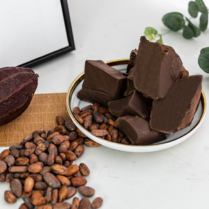 都巴可可液块无蔗糖黑巧克力烘焙原料西非豆代餐健身生酮可可包邮