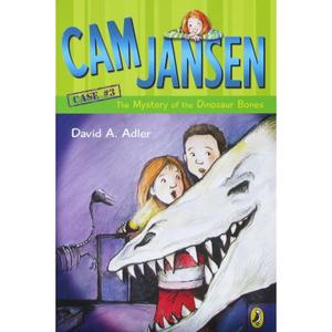 The Mystery of the Dinosaur Bones (Cam Jansen Mysteries #3) by David A. Adler平装Puffin Books恐龙骨骼之谜恐龙