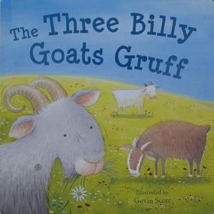 The Three Billy Goats Gruff Fairytale Boards by Gavin Scott木板书Parragon Books三只比利山羊格鲁夫