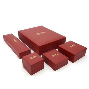爆款新品老庙首饰盒黄金项链盒吊坠盒耳钉盒戒指盒手链手镯盒珠宝