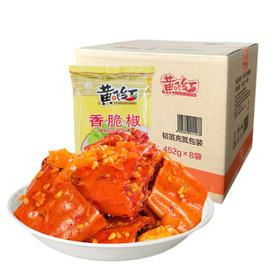 酒店专用黄飞红黄飞鸿香脆椒香辣酥辣椒脆花生山东特产袋装下酒菜