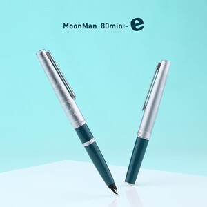 末匠80mini-e短款半明尖口袋手账成人学生书写练字经典款钢笔