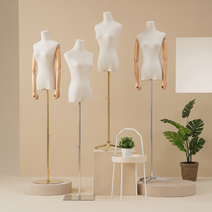 模特展示架服装店道具半身橱窗婚纱展示架人台衣服展示架人体架子