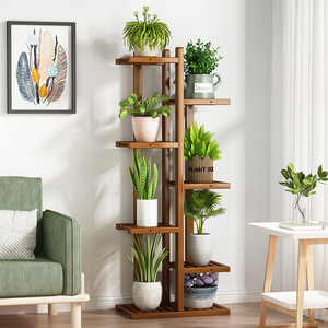 室内花架置物架落地式多层阳台绿萝爬藤支架客厅摆件饰品多肉架子