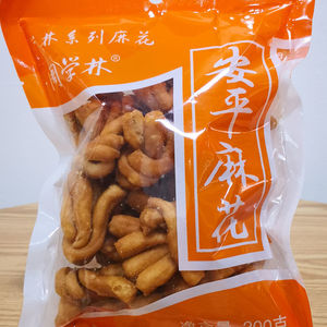 柘城特产正宗安平周家鸡爪麻花咸麻花香酥麻花传统糕点小麻花200g