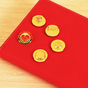 1个包邮会议室办公人民调解员胸徽调解徽胸针胸章纪念章2.5cm3.