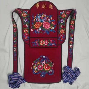 婴儿背带前后两用夏天外出简易通用轻便传统老式贵州云南绣花四季