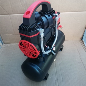 $盛田无油静音气泵小体积轻便型大功率空压机重量12公斤手提打压?