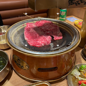 韩式炭火烤肉锅