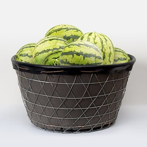 装西瓜箩筐铁丝箩筐大棚装西瓜钢丝筐加厚瓜果水果蔬菜篮苹果框子