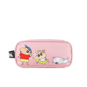 zmh63#蜡笔小新双拉链笔袋