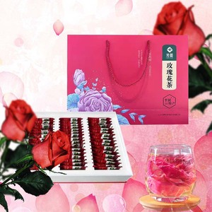 芳蕾玫瑰之都山东平阴50g礼盒装便携独立小包装花冠茶无硫加工