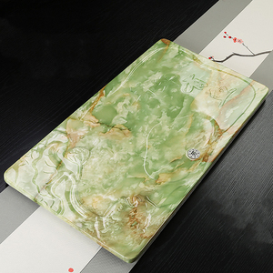 茶盘石材茶具家用客厅办公喝茶全自动整套功夫茶具石英石茶台茶海