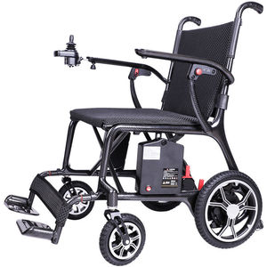 英洛华碳纤维电动轮椅轻便折叠智能全自动老年人残疾人代步车便携