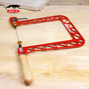 美国进口bknew手工线锯可转向切割曲线锯木工拉花锯u形锯镂空锯