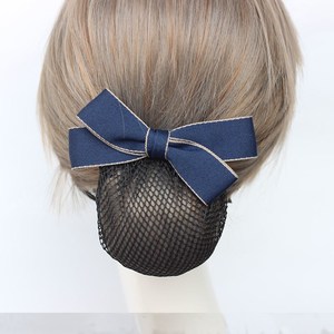 护士头花发网女职业盘发上班韩国甜美清新空乘盘头发网