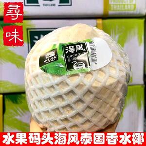 水果码头海风香椰泰国进口品种椰青新鲜香水椰子汁孕妇椰3个起大