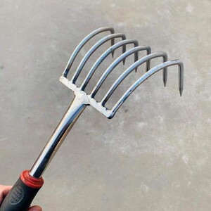 不锈钢赶海d神器挖蛤蜊耙子挖蛏子蚬子神器海蛎子钩沙滩拾贝壳耙