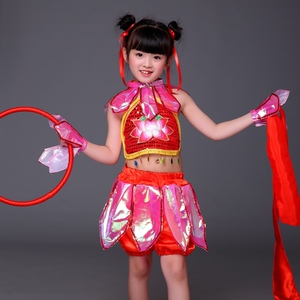 新款红孩儿演出服儿童西游记哪吒闹海肚兜服幼儿园六一表演cos表