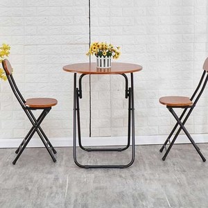 可扩大伸缩旋转圆桌折叠桌手提桌家用餐桌简易桌可折叠桌家用便携