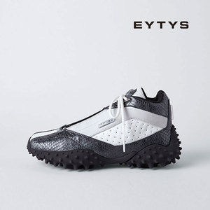 EYTYS Aphex休闲蛇纹皮革高帮河豚鞋运动鞋春季男女同款