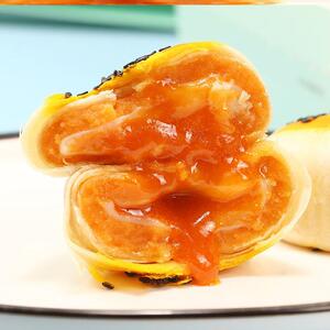 【真的浪胃仙】庆福珍芝士流心蛋黄酥330g/盒/6枚*2精美盒装