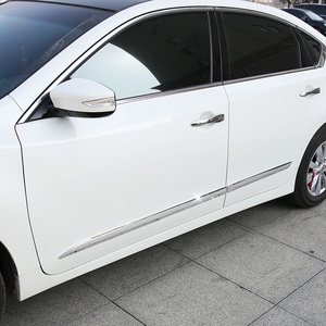 1318款天籁车身饰条新天籁门边条16天籁不锈钢车门防撞条改装