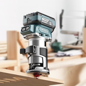 德国日本进口博世无刷锂电修边机充电式多功能木工板开槽工具修边