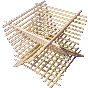 立体构成作品材料包成品手工模型木条木筷灯罩设计拼装材料火柴棒