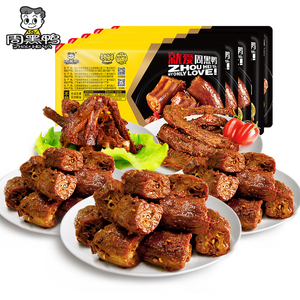 武味周武汉黑鸭甜面酱周黑鸭鸭脖一整根周黑鸭就爱周黑鸭香辣