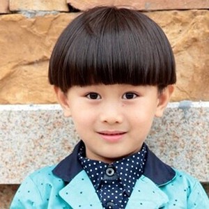 儿童假发男短发韩版齐刘海蘑菇头可爱小男孩西瓜头摄影拍照假头套