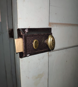 双保险牛头锁老式房门锁牛头二保险锁牛头牌弹子门锁外装门锁包邮