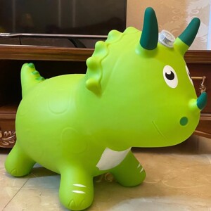恐龙充气跳跳马加大儿童音乐幼儿园坐骑玩具木马防爆无毒大人可坐
