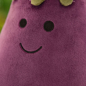 jellycat变脸紫色茄子玩偶可爱超萌茄总抱枕毛绒公仔玩具女生礼