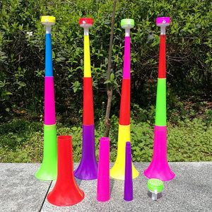 三节大喇叭儿童玩具啦啦队助威球迷足球喇叭伸缩喇叭运动塑料玩具