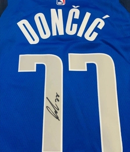 000人付款淘宝东契奇签名球衣篮球服 doncic东契奇亲笔签名球衣独行侠