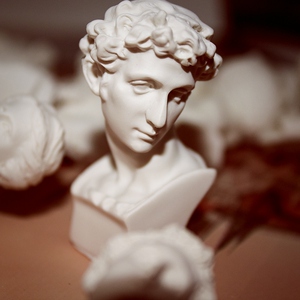 石膏头像阿波罗