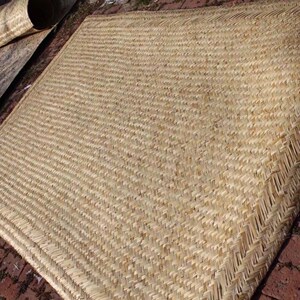 炕席家用农村草席老式加厚炕席农村土炕席榻榻米的专用凉席编织