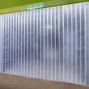 防粘条纹门帘透明pvc塑料家用隔断厨房防油烟皮帘子店铺商用挂帘