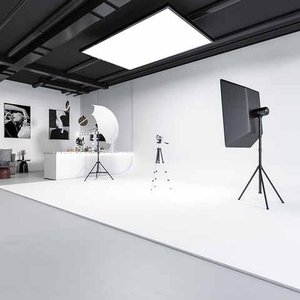 慕凯风影棚漆无影墙制作纯白色哑光专用摄影棚地坪墙面漆艺术涂料