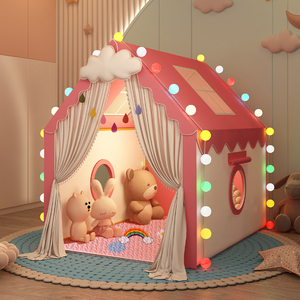 儿童帐篷室内小型公主屋梦幻女孩男孩睡觉小房子分床神器玩具屋