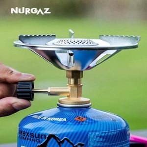 野外户外炉头野营瓦斯炉燃气灶野炊防风液化气炉具便携一体式炊具