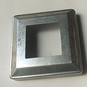 20-50个装锌钢脚盖 护栏遮丑盖 公路护栏盖 小区围栏装饰脚盖包邮