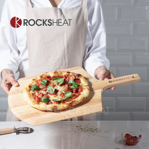 10寸12寸橡胶木铲比萨披萨铲披萨板烘焙入炉出炉器木托pizza peel