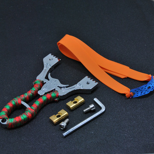 淘宝带瞄点免绑压s片弹弓扁皮合金弹弓塔宛阳的百货店同款货源11